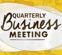 First Quarter Business Meeting