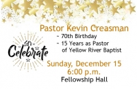 Pastor Kevin ~ Celebration 