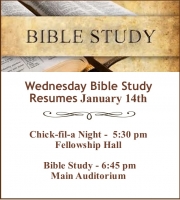 Bible Study Resumes - January 2026 